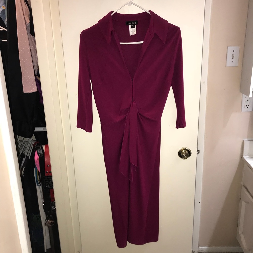Magenta Bebe dress
